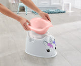 Fisher-Price Unicorn Potty - Friendly unicorn face encourages toddlers to sit & potty-train