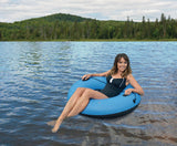 Ozark Trail Inflatable Single River Tube - Blue, 43 inch inflatable tube