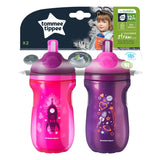 Tommee Tippee Insulated Straw Toddler Tumbler Cup, 12+ months, 2pk