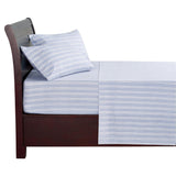 hometrends Flannel Sheet Set, King - Blue
