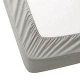 Mainstays Fitted Sheet - Queen, Grey - 180 Thread Count
