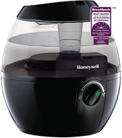Honeywell HUL520BC MistMate™ Ultrasonic Cool Mist Humidifier, Black, with Adjustable Mist Control, Auto Shut-off, Ultra Quiet Operation, Visible Cool Mist
