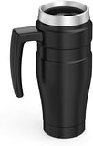 THERMOS Stainless King 16 Ounce Travel Mug with Handle, Matte Black - Retails $52+