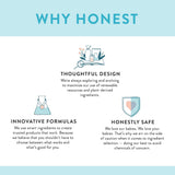 The Honest Company Club Box Diapers with TrueAbsorb Technology, Rose Blossom & Sliced Fruit, Size 1, 80 Count