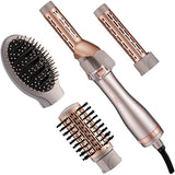 Conair Infinitipro Rose Gold Hot Air 4-in-1 Multi-styler Volumize, Curl, Wave or Smooth