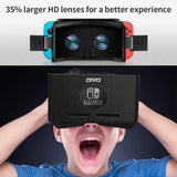 VR Headset for Nintendo Switch, OIVO 3D Labo Virtual Reality Glasses Headset for Youtube & Super Smash Bros. & Zelda & Super Mario Odyssey, box has slight damage