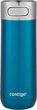 Contigo 2063411 Luxe AUTOSEAL Vacuum Travel Spill-Proof Coffee Mug with Stainless Steel THERMALOCK Double-Wall Insulation, 16 oz. Biscay Bay