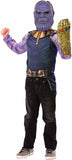New in Box! Kid's Thanos Infinity Gauntlet Set Deluxe Costume Top Set, Size 4-6