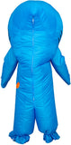 Shark Chub Suit Inflatable Adult Halloween Costume - Blue, Retails $61+