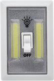 New COB LED Wall Lighted Switch Wireless Closet Night Light Multi-Use Self-Stick for Any Room - Batteries not included