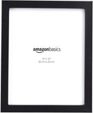 AmazonBasics Photo Picture Frame - 8" x 10", Black, 2-Pack