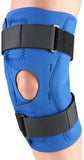 Champion Neoprene Knee Stabilizer Wrap with Hinged Bars, Blue, Medium - Retails $87+