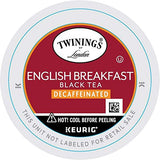 Twinings English Breakfast Decaf Tea Capsule, Compatible with Keurig K-Cup Brewers, 24-Count - Box has slight damage, contents are perfect. BB July 28/2024