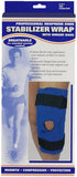 Champion Neoprene Knee Stabilizer Wrap with Hinged Bars, Blue, Medium - Retails $87+