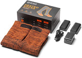 ORORO Heated Socks for Men and Women, Rechargeable Electric Socks for Cold Feet, Size Medium, fits Men 6-9 - Retails $110+
