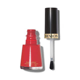 Revlon Nail Enamel, Chip Resistant Nail Polish, Glossy Shine Finish, in Red/Coral, 640 Fearless, 0.5 oz