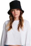 Nordstrom Steve Madden Women's Cable Knit Bucket Hat W/Moldable Brim - Mustard