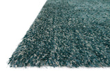 Wayfair Item! Modern Loom Kendall Shag KD-01 Teal Shag Synthetic Rug, 2'3" X 3'9"