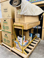 Pallet lot 801 Home Goods/Furniture Pallet lot! Mix of new, returns, undelivered, refused, returned, abandoned or unclaimed freight. etc! View all Photos to see All Items in lot!