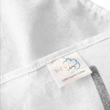 Baby Monthly Milestone Blanket | Includes Picture Frame and Ruler | 1 to 12 Months | 100% Organic Cotton | Baby Shower | Photography Backdrop Photo Prop for Newborn Boy and Girl