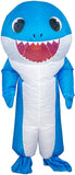 Shark Chub Suit Inflatable Adult Halloween Costume - Blue, Retails $61+
