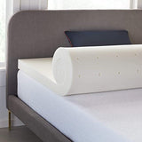 LUCID 3 Inch Ventilated Memory Foam Mattress Topper - Fits Double & Full XL, Retails $245+