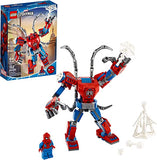 LEGO Marvel Spider-Man: Spider-Man Mech 76146 Kids’ Superhero Building Toy, Playset with Mech and Minifigure, New 2020 (152 Pieces)