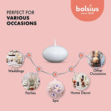 Bolsius Floating Candles - White Bag of 20! Burn time 4.5 hours