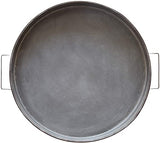 Creative Co-Op Round Decorative Iron Tray with Handles, Retails $70+