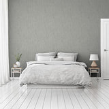Arthouse 670901 Raffia Silver Wallpaper, Unpasted, one Wallpaper roll covers 58 square feet