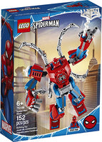 LEGO Marvel Spider-Man: Spider-Man Mech 76146 Kids’ Superhero Building Toy, Playset with Mech and Minifigure, New 2020 (152 Pieces)