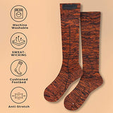 ORORO Heated Socks for Men and Women, Rechargeable Electric Socks for Cold Feet, Size Medium, fits Men 6-9 - Retails $110+