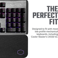 Cooler Master WR531 Wrist Rest with Low-Friction Surface, Anti-Slip Base, and Splash-Resistant Coating