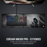 MM300 PRO Premium Spill-Proof Cloth Gaming Mouse Pad — Extended