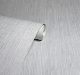 Arthouse 670901 Raffia Silver Wallpaper, Unpasted, one Wallpaper roll covers 58 square feet