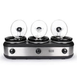 TRU Triple Slow Cooker, serve 3 different dishes at once with independent heat controls