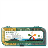 Nutrilite™ Double X™ Vitamin/Mineral/Phytonutrient Supplement - 31-Day Supply with 3-Compartment Case, Retails $74+