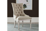 New assembled TRADITIONAL TUFTED UPHOLSTERED DINING CHAIR Abbey Road Collection by Liberty Furniture! Retails $840+