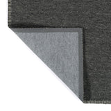 Hand Woven Alliviah Flatweave Charcoal Area Rug by Latitude Run! 5Ft X 7Ft 9 Inch! Stain Resistant! Made in India! Retails $479+