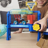 Monster Jam, Megalodon Monster Wash, Includes Color-Changing Megalodon Monster Truck - Retails $60+