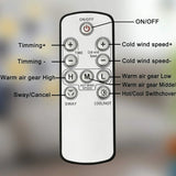 New HealSmart 32-inch Space Heater Bladeless Tower Fan, Heater & Fan Combo, 9H Timer 10 Speeds with Remote Control, Air Circulator Fan for Home Air Conditioner, Purple, Retails $247+