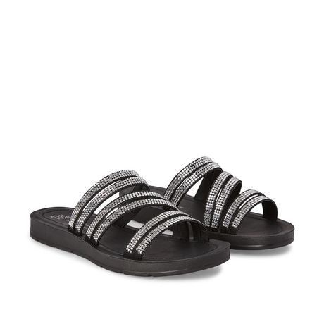 New Time and Tru Women's Bling Sandals, Sz 9!