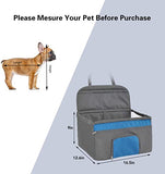 New WINNER OUTFITTERS Pet Booster Seat with Dog Blanket for Dogs and Cats, colour is Black & Blue not Pink & grey!