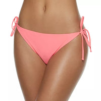 New with tags! Breaking Waves Bikini includes Bust Enhancer Bandeau Swim Bra with removable halter strap & side tie low rise bottoms, Bright Coral, Sz S! Much brighter than main pic as shown in other pics BRIGHT CORAL!! INCLUDES 2 PIECES