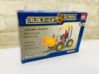 Built Up Toys Miniature Metal Building Kit, Bulldozer!