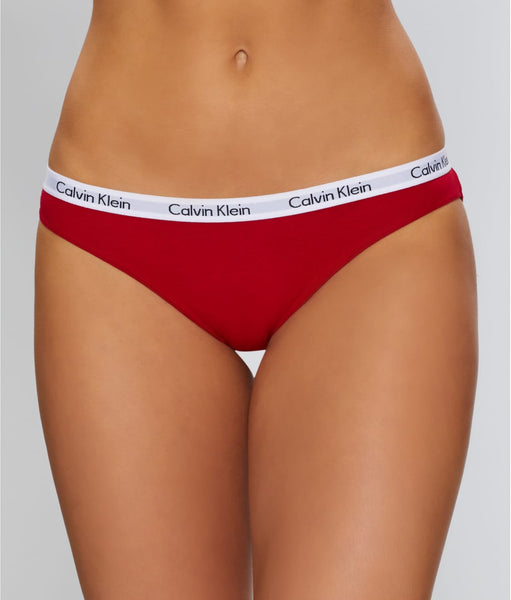 New Women's Calvin Klein Carousel Bikini in Red, Note: Waistband is Black with white writing! Sz XL!