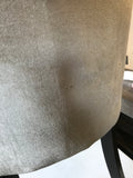 New Assembled CorLiving Antonio Velvet Accent Chair, Please Note: Small Mark on Back side of chair on Fabric, not noticeable if against a wall, shown in pics! Retails $290+