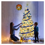 New in box! Costway 7 ft. Artificial PVC Christmas Tree with Stand White