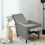 New in box! Mid-Century Push Back Recliner Chair This push back recliner is designed for you to get ultimate relaxation! Grey! Retails $419+