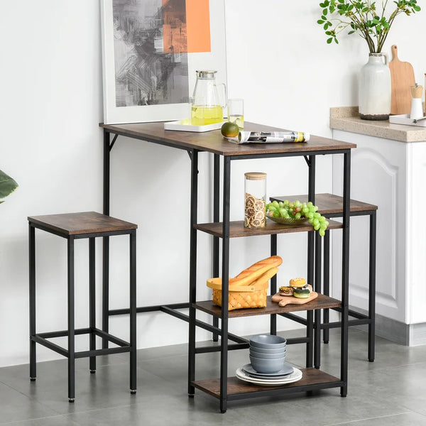 New Wayfair 17 Stories Assembled Cleverly 2 - Person Counter Height Dining Set! Retails $245+
